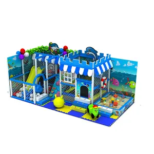 Tema de niños personalizado Muti-slide Indoor Kid Playground