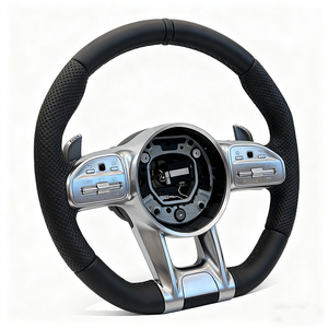 Volant en cuir personnalisé de haute qualité pour <span class=keywords><strong>Mercedes</strong></span> Benz C205 C217 C219 C220 C220d C238 C250 <span class=keywords><strong>C300</strong></span> C350 - Product Image 1