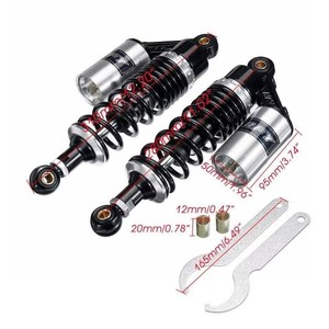 RFY Nouveau Ressort 280MM 290MM 300MM 7MM pour ATV CD250 XMAX 125CC <span class=keywords><strong>Moto</strong></span> <span class=keywords><strong>Amortisseur</strong></span> <span class=keywords><strong>Arrière</strong></span> - Product Image 4