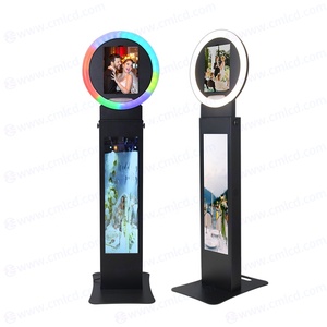 IPad Photo Booth Shell dễ dàng lắp ráp 10.9 "11" 12.9 "inch iPad Air Pro Photo Booth với màn hình LCD iPad chia sẻ trạm đứng - Product Image 4