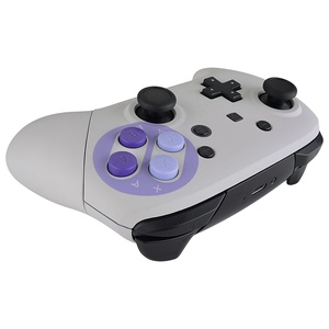เคสเปลือกหุ้มคอนโทรลเลอร์ NS Pro แบบ SNES พร้อมด้ามจับและฝาครอบแบบกำหนดเองสำหรับ Nintendo Switch Pro - Product Image 6