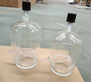 Chiedere produzione GG-17 corpo del reattore di vetro serbatoio del reattore di miscelazione agitato per reattore di vetro - Product Image 3