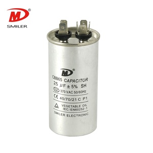 Condensatore del condizionatore d'aria 450 VAC con doppia capacità CBB65 45 + 5 uF45 + 5MFD - Product Image 2