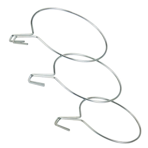 Soporte para macetas de balcón galvanizado en zinc, 16 cm - Product Image 1