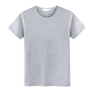 High Quality 100% Cotton Summer Custom Logo Print Blank Plain T Shirt - Product Image 6