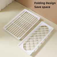 Boîtes de rangement pour maquillage de bureau, rangement à domicile, empilables, porte-documents de bureau pour étudiants, porte-papeterie, support de rangement pliable pour bureau, cuisine