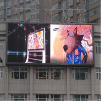 Écran LED extérieur P2.5 avec luminosité de 6000 nits, fréquence de rafraîchissement de 3840 Hz, affiche numérique pour panneau publicitaire extérieur avec mur vidéo animé