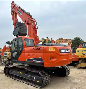 Excavadora de segunda mano con orugas coreana original, excavadora de segunda mano Doosan DX225lc de alta calidad - Product Image 1