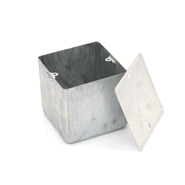 Square Coaxial Cable Outdoor Electrical Metal Gi Galvanized Steel Junction Box with Switch Socket Wall Box 12V 1A