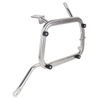 Support de sacoche latérale en acier inoxydable pour moto Haojue Suzuki DL650XT, côté droit, pour échappement