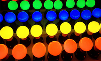Ampoule LED G45 Mini Couleur 1W/2W E27 B22, Éclairage Extérieur Étanche à Changement de Couleur pour Décoration de Fêtes