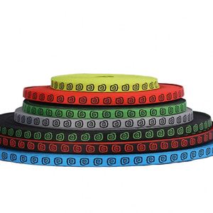 Custom Size Nylon Spandex Polyester Jacquard Thick Elastic Band Custom Color Stripe <b>Webbing</b> - Product Image 4