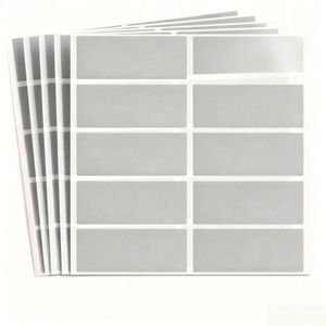 Autocollants adhésifs en vinyle holographique thermosensible personnalisés pour flacons cosmétiques de 5 ml et 10 ml - Product Image 6