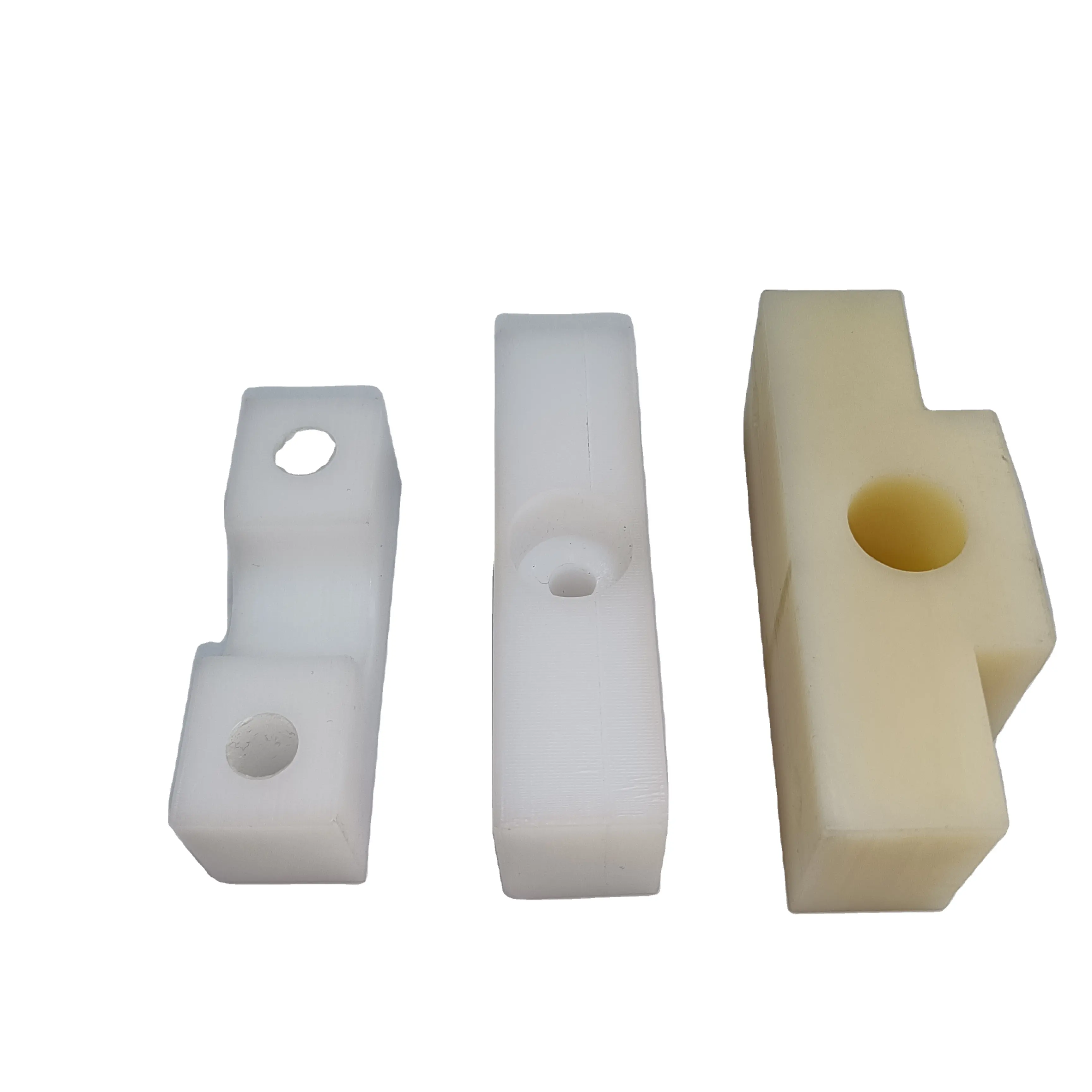 Parti di fresatura Cnc di plastica di ingegneria in Nylon Peek Pet UHMWPE POM parti a forma speciale