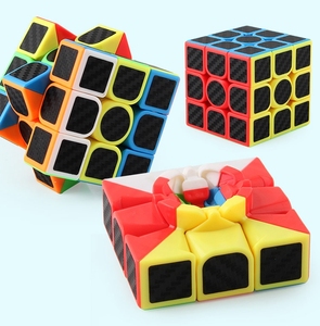 Ensemble de cubes DREA MOYU, jouet éducatif pour enfants, plastique ABS, <span class=keywords><strong>cube</strong></span> magique magnétique 3x3x3, 4 en 1 - Product Image 5