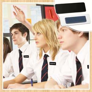 Badge magnétique avec accessoires en plastique, badge magnétique, broche magnétique / badge magnétique réutilisable - Product Image 6