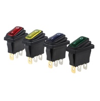 Interruptor Basculante KCD3, Proveedor Oro de Alibaba, Nuevo Producto, 16a / 20a 250v / 125v, Interruptor LED Impermeable