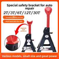 Paires de vérins de levage robustes avec verrou de sécurité pour voitures, SUV, fourgonnettes – Supports de réparation automobile avec base en acier soudé