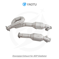 YT knalpot Stainless Steel, knalpot Stainless Steel 3.6L dengan katalis dan isolasi