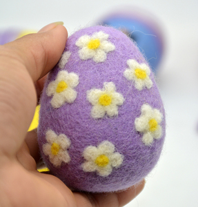 Handcrafted Wool Felt <b>Easter</b> Eggs and Bunny <b>Toys</b>, Natural Wool <b>Easter</b> Decoration, Wholesale Supplier - Product Image 3