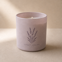 Bougie parfumée de luxe en cire de soja pour la décoration de la maison, aromathérapie, huile essentielle, emballage personnalisé