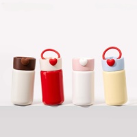 YINUO KF-098 Nouveau Modèle Gobelet Isotherme à Double Paroi en SUS316 Sans BPA Anti-fuite 200ml/280ml avec Poignée Portable pour Voyage