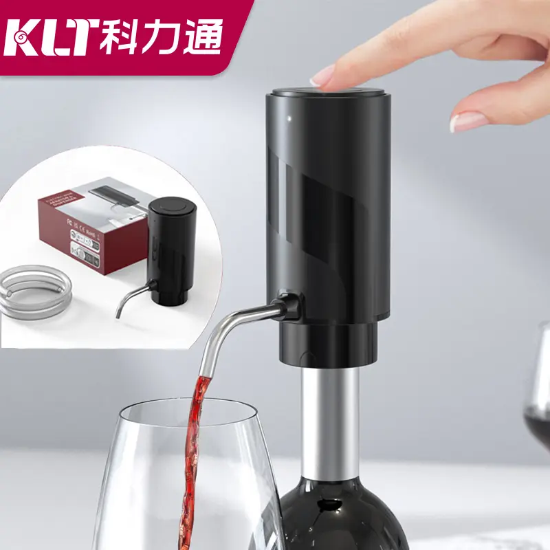 Verseur et distributeur d'aérateur de vin électrique rechargeable à batterie au lithium les plus favorables KD-7