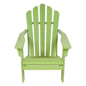 ชุดเก้าอี้ Adirondack ไม้เนื้อแข็งพร้อมโต๊ะพับกันน้ำเป็นมิตรกับสิ่งแวดล้อมสำหรับรีสอร์ทสวนพื้นที่รับประทานอาหารกลางแจ้ง - Product Image 6