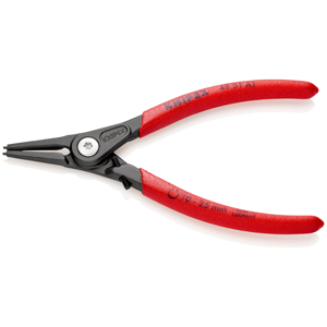 Alicates de precisión KNIPEX 49 31 A1 para circlips externos en ejes con mecanismo de bloqueo - Product Image 1