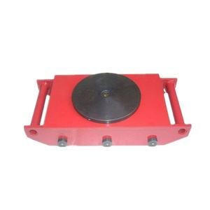 Прочный набор тележек для тяжелых грузов из нержавеющей стали 6Т для улицы с восьмиколесной платформой и круглыми/квадратными подушками, промышленные роликовые тележки - Product Image 5