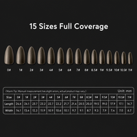 Ongles en gel souple pour débutants, finition brillante, faux ongles légers, fabriqués sur commande pour les magasins de produits de beauté 1005