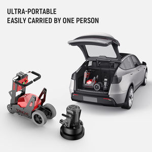 ポータブル10インチ220V/110V 1Pエポキシコーティング除去コンクリートエッジグラインダー床研削機 - Product Image 4