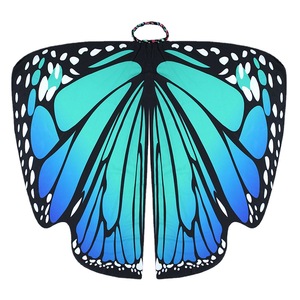 Capa de Mariposa para Adultos, Unisex, de Fibra de Poliéster, Disfraz de Halloween, Accesorio de Cosplay con Alas Giratorias, Accesorio para Danza del Vientre - Product Image 5