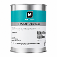 MOLYKOTE EM-50LP PAO Synthetic Plastic Gear Grease Low Noise Non Silicone Lubricant for Precision Electrical Equipment 1kg