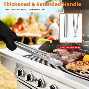 30pcs Stainless Steel <b>BBQ</b> Grill <b>Tools</b> Metal <b>Tool</b> Sets for Barbecue Barbecue Accessories - Product Image 2