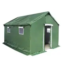 Tende militari Army Camping Outdoor personalizza tende militari Oxford verdi tela militare tende invernali con struttura in acciaio