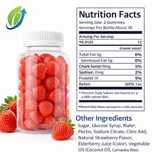 <span class=keywords><strong>Gummies</strong></span> de biotine à la fraise en gros sous marque privée pour la croissance des <span class=keywords><strong>cheveux</strong></span>, le renforcement des ongles, le soutien immunitaire pour enfants et adultes, OEM ODM personnalisé - Product Image 5