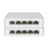 Switch Tp-link de 5 Canales, 10/100Mbps, Puerto RJ45, Switch de Clase Empresarial, Divisor de Cable de Red CCTV