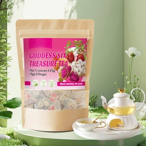 Té Seis Tesoros <span class=keywords><strong>de</strong></span> la Diosa, Té para la Mejora Femenina, Bienestar Natural, Té Nutritivo para la Salud, Té <span class=keywords><strong>de</strong></span> Belleza en Bolsitas para la Bebida Diaria <span class=keywords><strong>de</strong></span> la <span class=keywords><strong>Mujer</strong></span> - Product Image 2