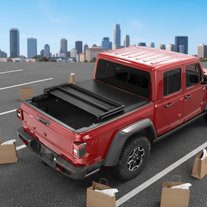 Cubierta de vinilo marino mejorada de 5 pies, enrollable, plegable en tres partes, para <span class=keywords><strong>Silverado</strong></span> 1500 <span class=keywords><strong>2022</strong></span>, Ford F150, Dodge Ram, Nissan Frontier, Toyota - Product Image 3