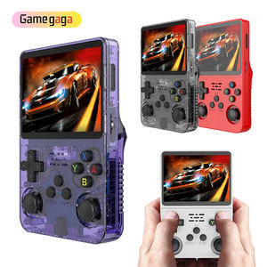 Console da Gioco Portatile R36S, Sistema Linux, 64 GB, 15000 Giochi, Schermo da 3.5 Pollici, Lettore di <span class=keywords><strong>Videogiochi</strong></span> <span class=keywords><strong>Retro</strong></span> Classico - Product Image 1