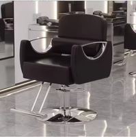 Fauteuil de salon de coiffure moderne haut de gamme, pivotant et réglable, pour barbier