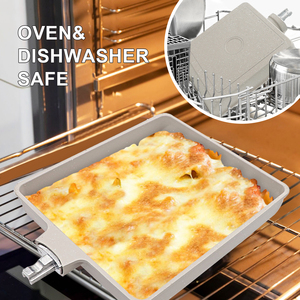 Batterie de Cuisine Japonaise Omelette Tamagoyaki Poêle <span class=keywords><strong>à</strong></span> <span class=keywords><strong>Raclette</strong></span> Fromage Antiadhésive Tamagoyaki avec Poignée Amovible - Product Image 3