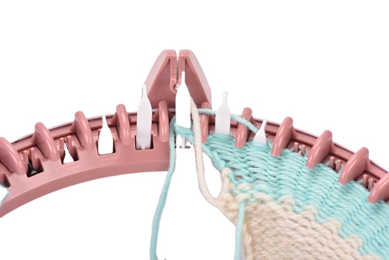 Оптовая продажа, круговые вязальные машины для шерстяных шляп, игрушечные новые умные механические вязальные машины с одной иглой