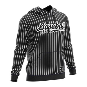 Nouveauté OEM ODM : Sweat à capuche oversize de sport pour homme, idéal pour la course et le fitness, collection automne ; Vestes de baseball et survêtements personnalisés imprimés - Product Image 3