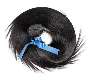 Extensiones de Cabello Liso Ondulado Súper Largo de 18-36 Pulgadas, Grado 8A, No <span class=keywords><strong>Remy</strong></span>, 100g, Color Negro Natural, Paquetes de Cabello Brasileño Baratos - Product Image 4