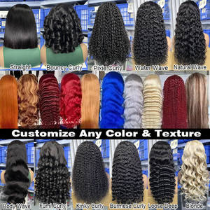 Parrucca Frontale Senza Colla con Laccio HD 13x6 da 40 Pollici in Capelli Ricci Birmani e Mossi Vietnamiti Grezzi, Capelli Umani Vergini con Cuticole Allineate - Product Image 5