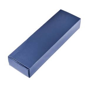 Caja de cartón azul para bolígrafos, estuche de almacenamiento con tapa, bolígrafo rojo no incluido - Product Image 2