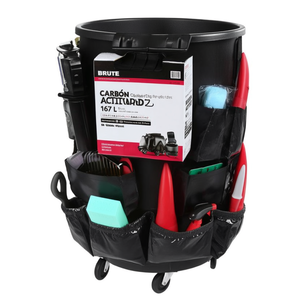 Organizer per la pulizia Brute Cleaning Caddy da 167 L con tasche per forniture e attrezzi - Product Image 2