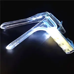 Disposable Plastic Sterile Vaginal Speculum with LED light source